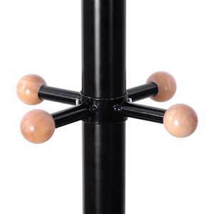 Produktbild für Garderobenständer Songmics RCR17B, schwarz