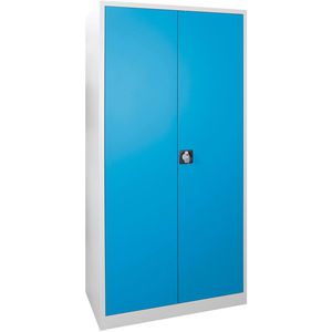 Produktbild für Werkzeugschrank ADB 40751, aus Metall, grau / lichtblau