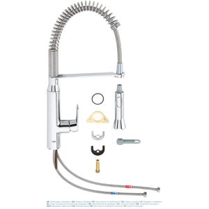 Produktbild für Küchenarmatur GROHE K7 31379000, chrom