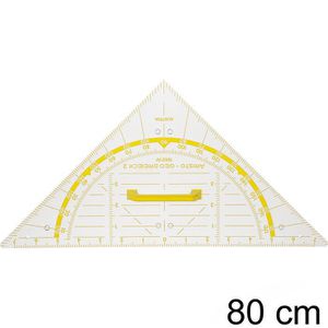 Geodreieck Aristo 70-AR1552W Dreieck für Wandtafel