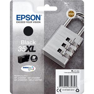 Tinte Epson 35XL T3591 Vorhängeschloss, schwarz
