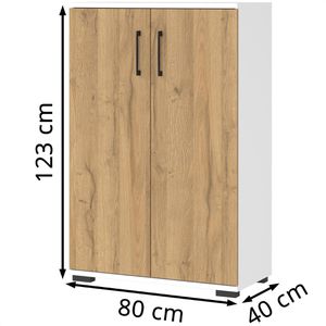 Produktbild für Aktenschrank Germania Profi 3.0, 4247-559 aus Holz