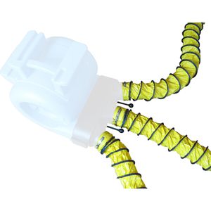 Produktbild für Warmluftschlauch Aktobis Q10, gelb, Ø 100 mm