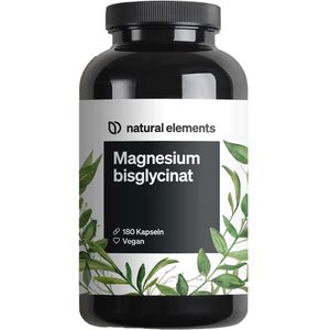 Magnesium natural-elements Bisglycinat, 180 Kapseln