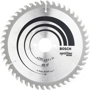 Kreissägeblatt Bosch Optiline Wood, 2608640617