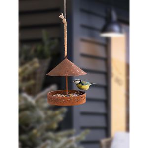 Produktbild für Vogelhaus Frank-Flechtwaren Futterstation, aus Metall