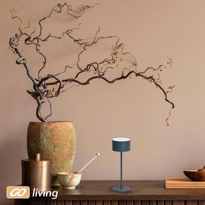 Produktbild für Tischlampe Müller-Licht Flora, schwarz mit LED