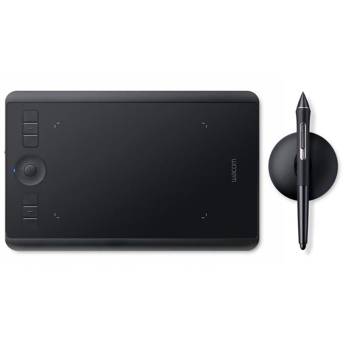 Wacom Grafiktablett Intuos Pro S, Bluetooth, x Böttcher schwarz aktive AG – Fläche, 15,7 9,8cm