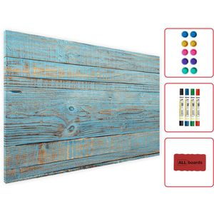 Produktbild für Magnettafel ALLboards MetalBoards, Blaues Brett