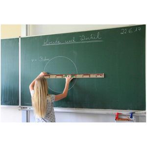 Produktbild für Tafelzeichengerät Wissner 160330.000, Re-Wood, Tafellineal