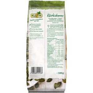 Produktbild für Kürbiskerne Kluth naturbelassen, schalenlos