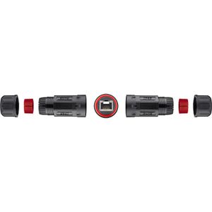 Produktbild für Netzwerkkabel-Verbinder Goobay 79566, Cat 6