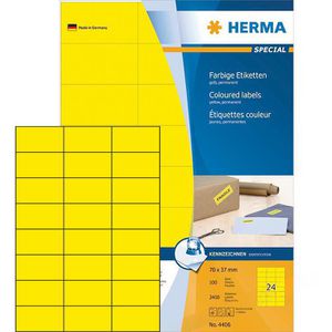 Universaletiketten Herma 4406 Special, gelb