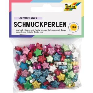 Produktbild für Perlen Folia 1261 Schmuckperlen Glittery Stars