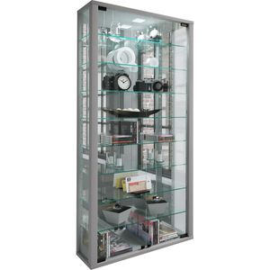 Produktbild für Glasvitrine VCM Vitrosa Maxi, mit Spiegelrückwand, hängend