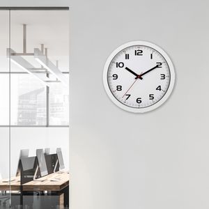 Produktbild für Wanduhr TFA 60.3050.02, Kunststoff, analog, Quarzuhr