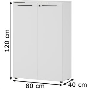 Produktbild für Aktenschrank Germania Agenda, 4232-69 aus Holz