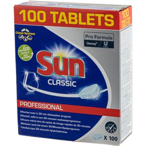 Spülmaschinentabs Sun Professional Pro Formula, Classic