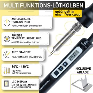 Produktbild für Lötkolben GALLUNOPTIMAL GOSprint150, Set