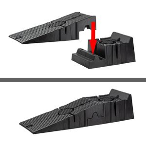 Produktbild für Auffahrrampe DEMA DKA900, aus Kunststoff, 2 Stück