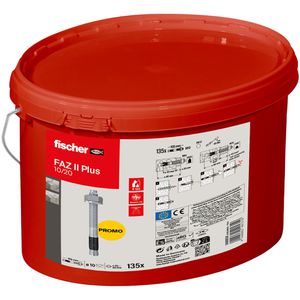 Produktbild für Schwerlastdübel Fischer FAZ II Plus 10/20 gvz