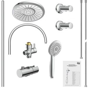 Produktbild für Duschsystem EISL SOMMERREGEN, verchromt