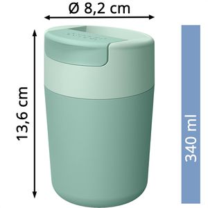 Produktbild für Trinkbecher JosephJoseph Sipp 81122, grün