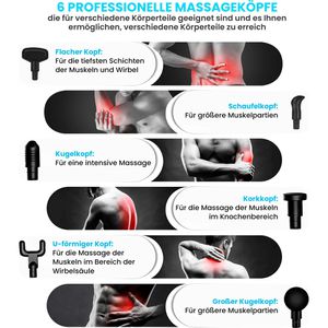 Produktbild für Massagepistole Extralink Pro, mit Transportkoffer