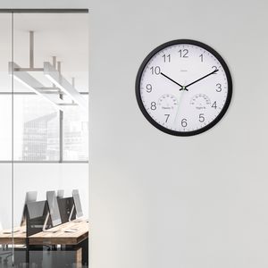 Produktbild für Wanduhr Hama Santorini, Kunststoff, analog, Quarzuhr