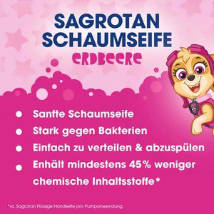 Produktbild für Seife Sagrotan Kids Samt-Schaum Erdbeere
