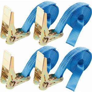 Spanngurt Arebos blau, mit Ratsche