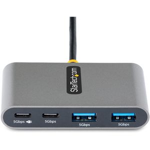 Produktbild für USB-Hub StarTech 5G2A2CPDB, silber