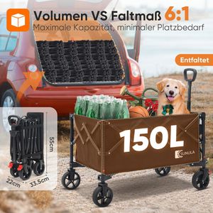 Produktbild für Bollerwagen Sekey Sunula FW225, faltbar