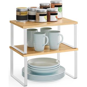 Küchenregal Songmics KCS02NW, braun, 2er Set