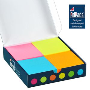 Produktbild für Haftnotizen AdPads 795589221908, neon