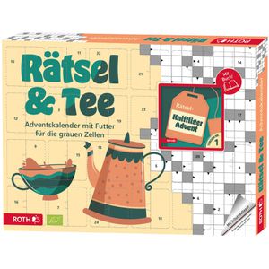 Produktbild für Adventskalender Roth 80727, Rätsel &amp; Bio-Tee