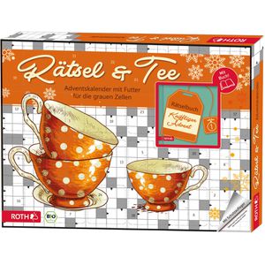 Produktbild für Adventskalender Roth 80727, Rätsel &amp; Tee