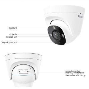 Produktbild für Überwachungskamera Reolink Professional RP-PCT8M, außen