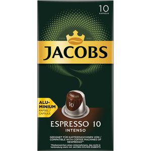 Produktbild für Kaffeekapseln Jacobs Espresso 10 Intenso