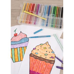Produktbild für Filzstifte Eberhard-Faber Glitter, 551024