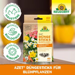 Produktbild für Dünger Neudorff Azet DüngeSticks für Blühpflanzen