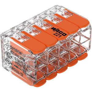 Verbindungsklemme Wago Compact, 221-420, 10 Leiter