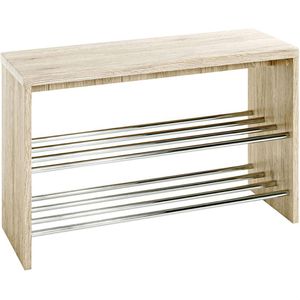 Schuhbank Haku-Möbel 95931, sanremo-eiche, aus Holz