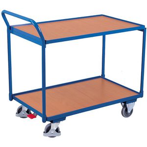 Tischwagen VARIOfit sw-801.500, aus Metall & Holz