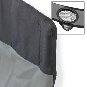 Produktbild für Campingstuhl DEMA 94052, grau, bis 100 kg