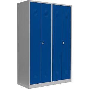 Produktbild für Spind Lüllmann 510441, Doppelspind, blau