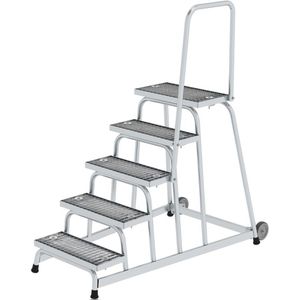 Montagetritt MUNK 51025, bis 150kg, mit 2 Rollen