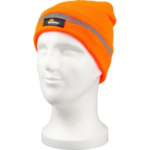 Produktbild für Wintermütze Triuso Warnschutzmütze, signalorange