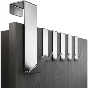 Produktbild für Türhaken 4smile für Außenseite, silber