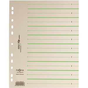Trennblätter Pagna Easy Rip, mit Perforation, A4